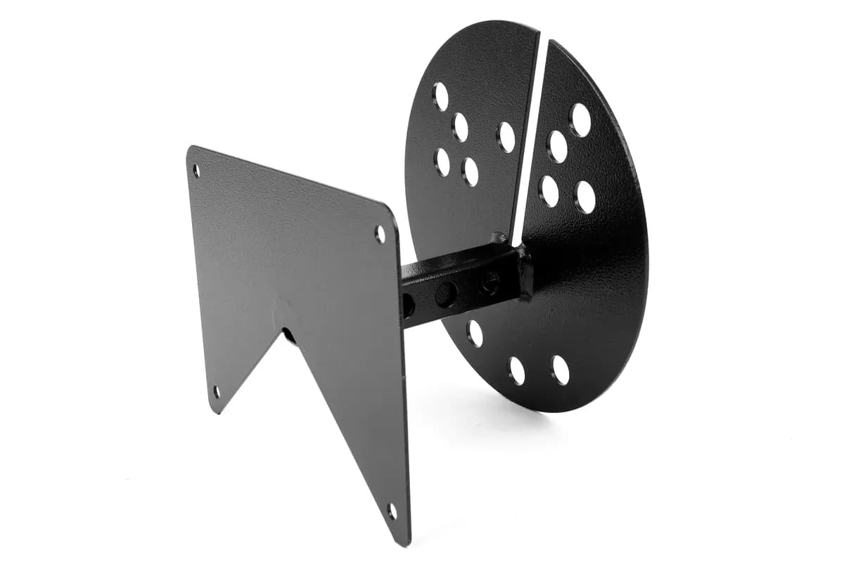 Rock Hard 4x4 License Plate Relocation Bracket - JK/LJ/TJ/YJ