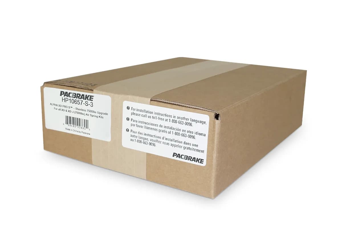 Pacbrake Alpha Pro s Stainless 7500lbs Kit Upgrade Hp10657-S-3
