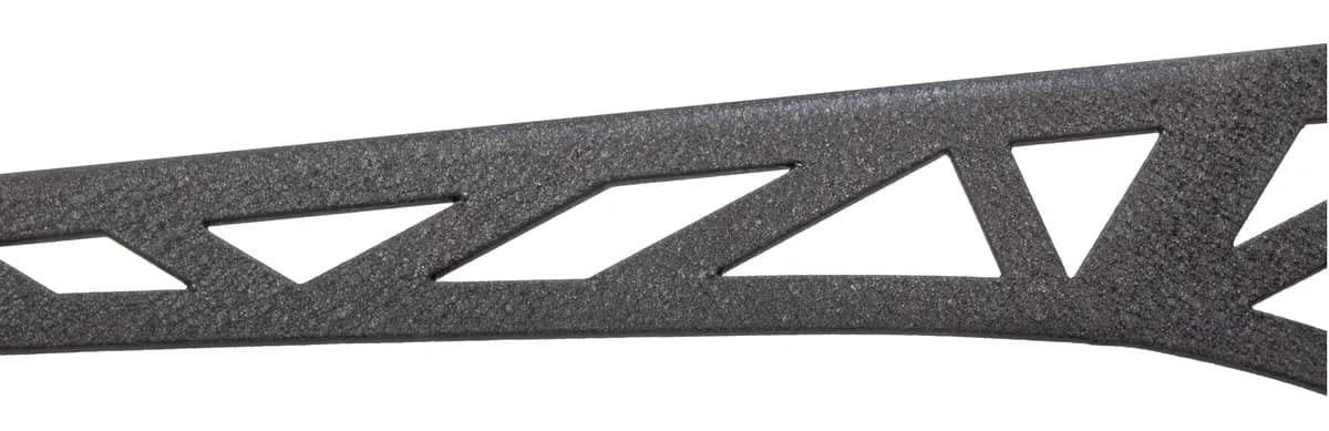 Black textured powder coat, Steel, Sold as a pair, Designed to mount a 52 in. overall width light bar