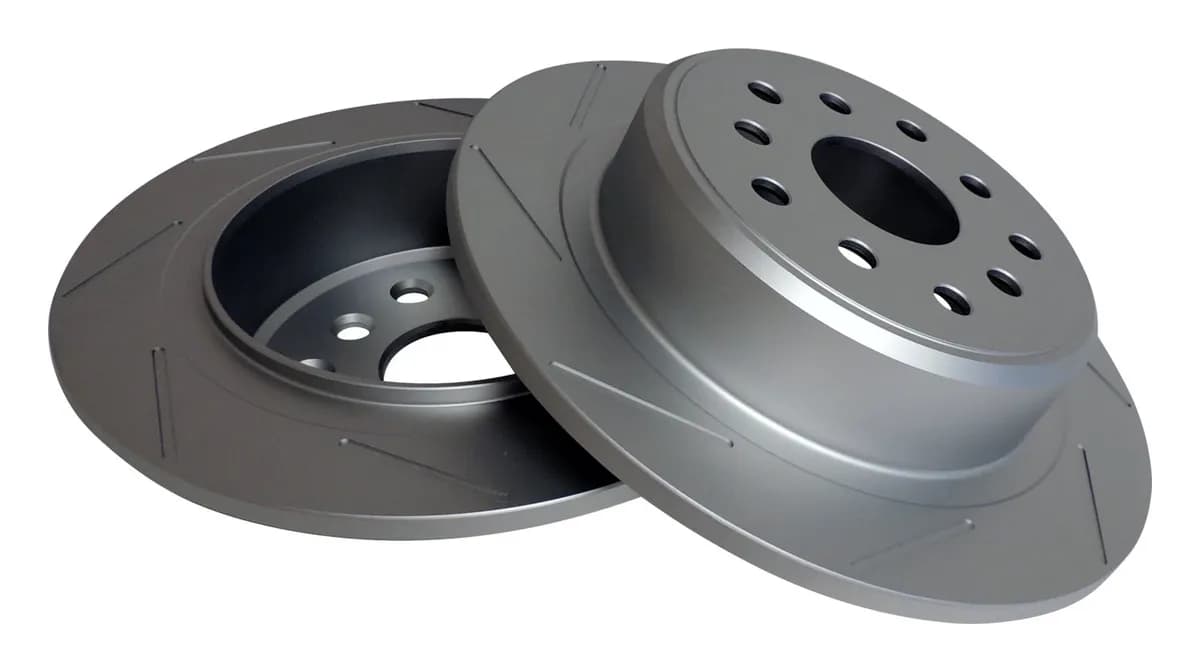 Brake Rotor Jeep 2007-2018 JK Wrangler w Rear Big Brake Kit Left or Right Rear Brake Rotor Only works with 17 Wheels of Larger 13.5 Diameter Features a 5 on 5 and 5 on 5.5 Bolt Pattern