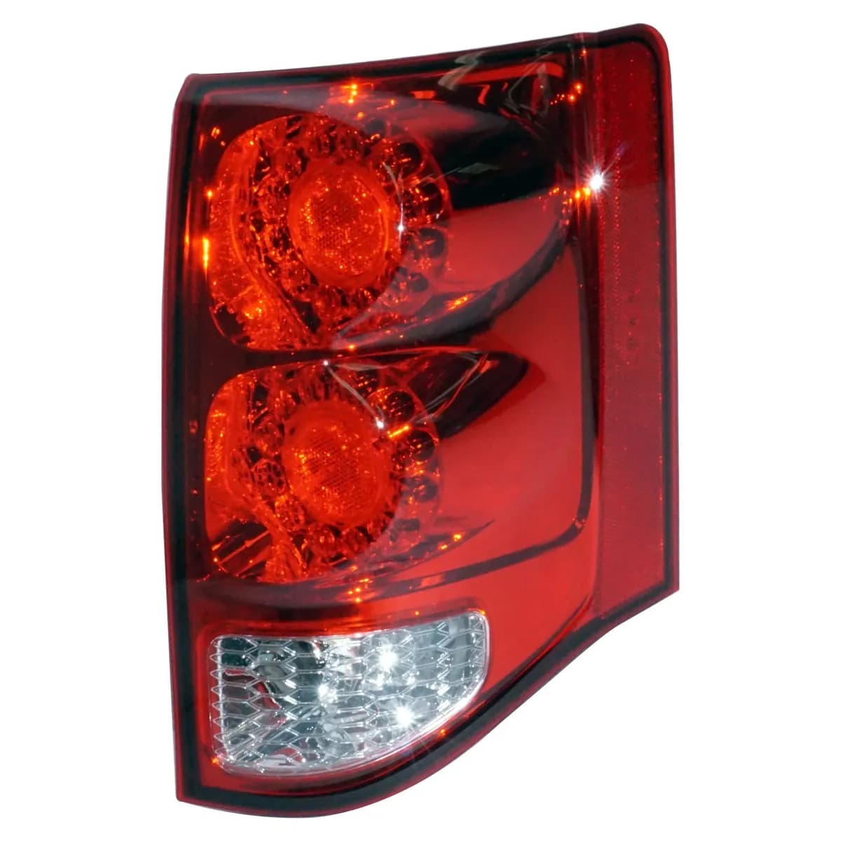 Crown Automotive Jeep Replacement 5182534AD Right Tail Lamp for 2011+ RT Dodge Grand Caravan, Red Plastic