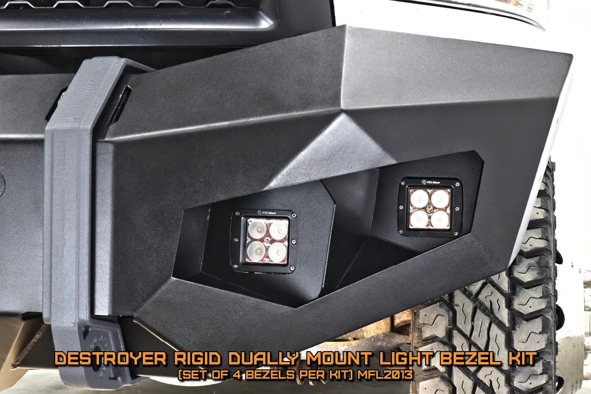 Destroyer Truck Rigid Dually Light Bezel Kit