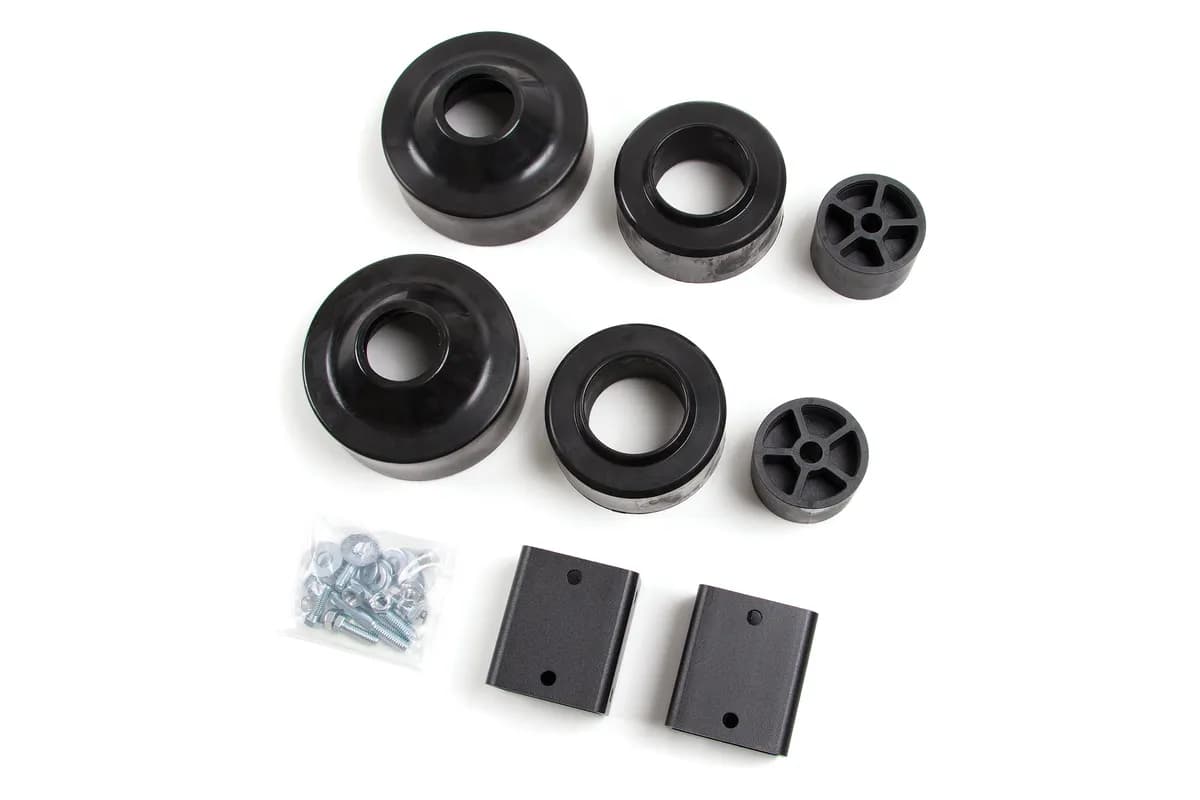 2007-2011 Jeep JK 2dr/4dr 2 Suspension Lift Kit - Front Coil Spacer Rear Coil Spacer - Fox 2.0 Adventure Series Shocks