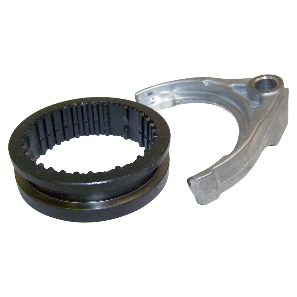 1988-2000 XJ Cherokee MJ Comanche w/ AX4 AX5 Tranmission (after 11/6/1988);1988-1995 YJ Wrangler w/ AX4 AX5 Transmission (after 11/6/1988);1997-2002 TJ Wrangler w/ AX5 Transmission;3rd & 4th Gear Shift Fork; Includes Synchronizer Sleeve