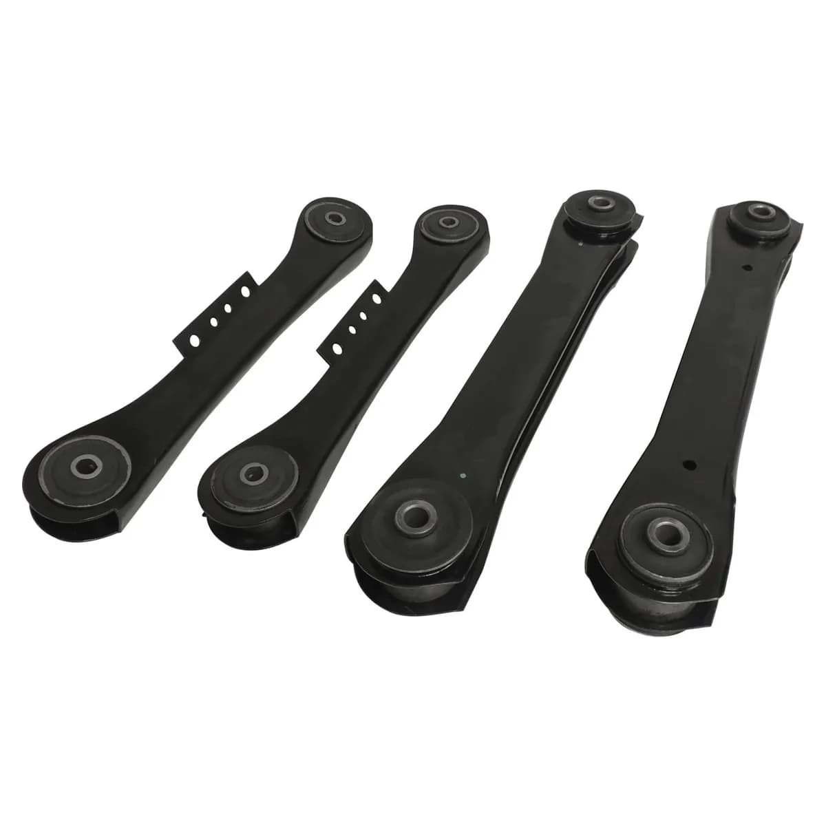 Black Control Arm Kit Rear Control Arm Kit;includes Left And Right Rear Upper And Lower Control Arms