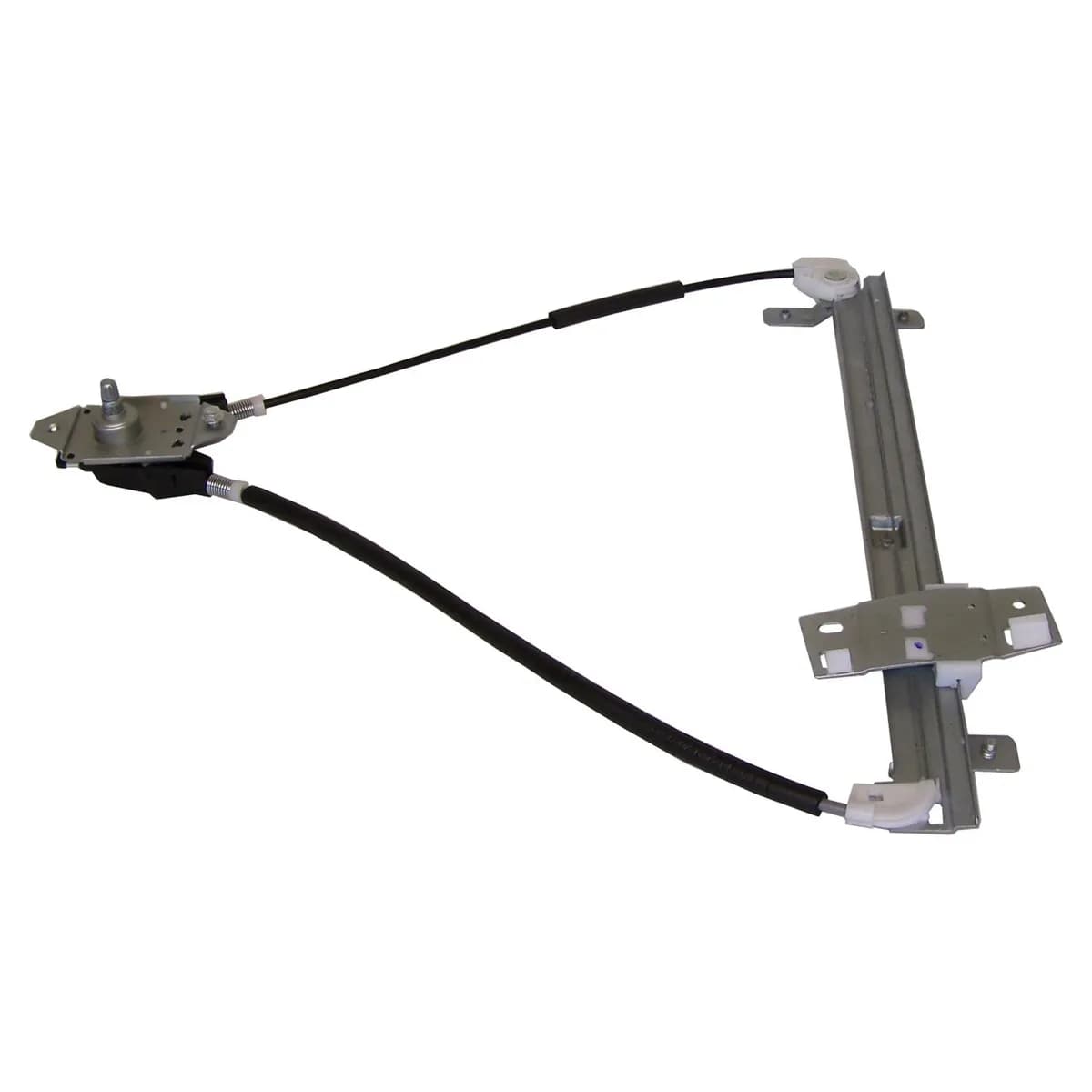 Crown Automotive Jeep Replacement 55076025AD Left Manual Window Regulator for 1997-2006 Jeep TJ Wrangler