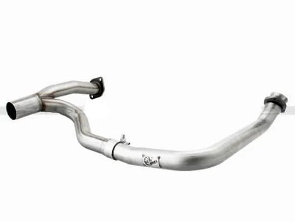 aFe POWER Twisted Steel Y-pipe 2-2.5in Exhaust System - 2012+ JK