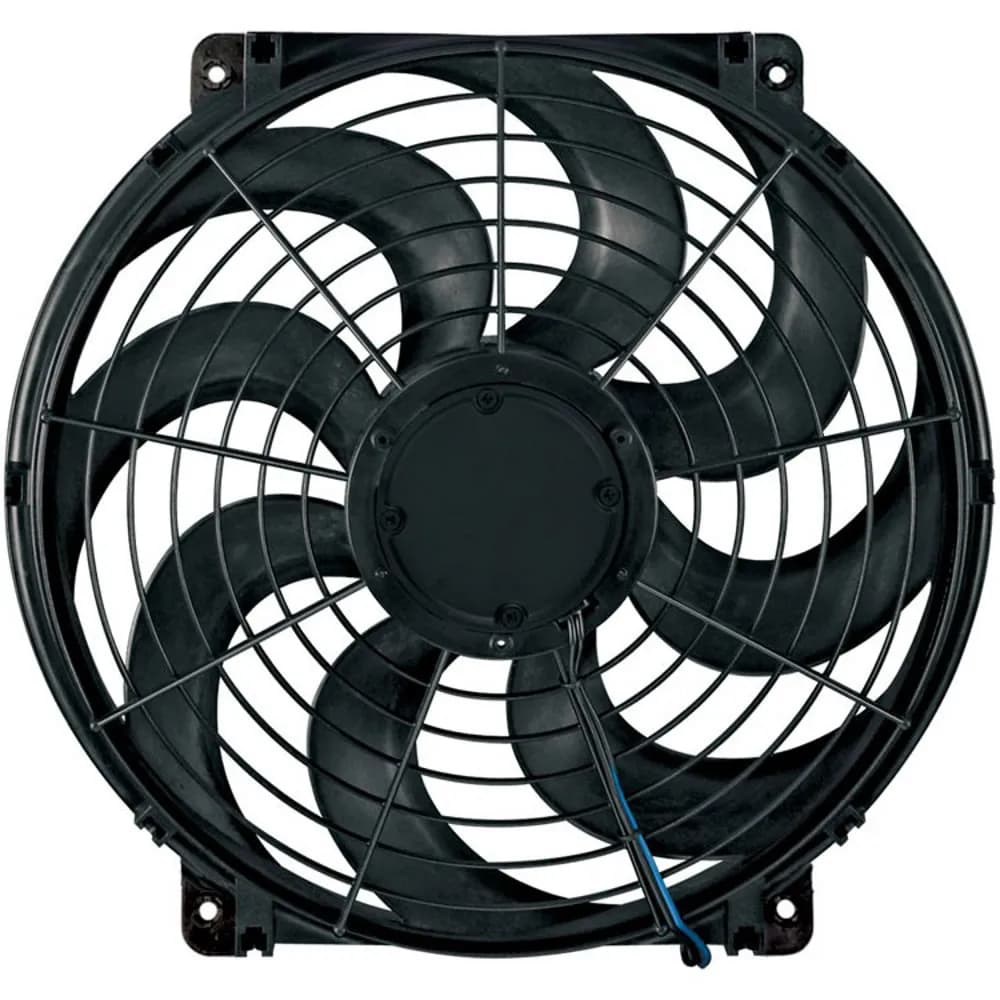 Fan Electric 16in Single Pusher or Puller s Blade Universal W/O Controls
