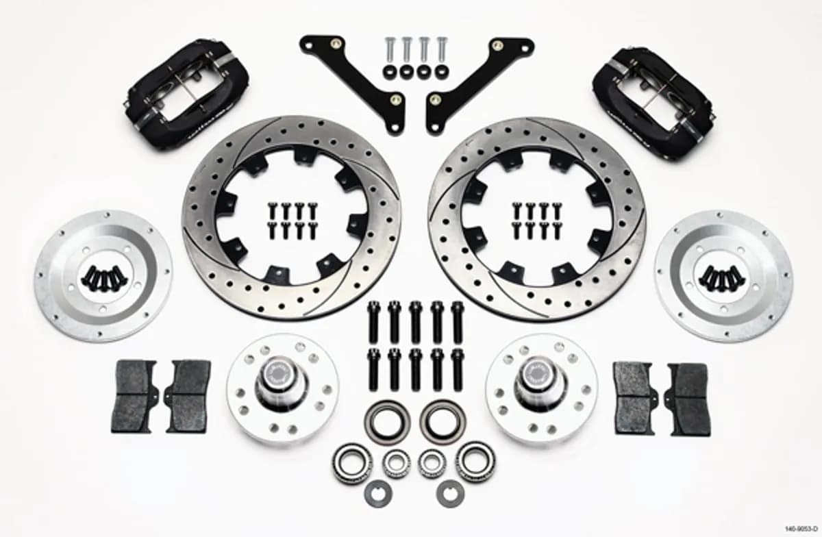 1979 - 1990 Buick, Chevrolet, Oldsmobile, Pontiac Forged Dynalite Big Brake Front Brake Kit (Hub) - 140-9053