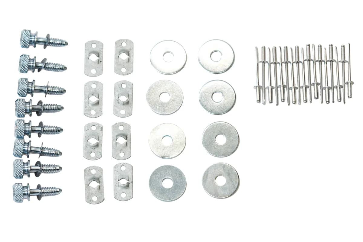 7618 Wrangler Kwick Kit Rear Attaching Bolts