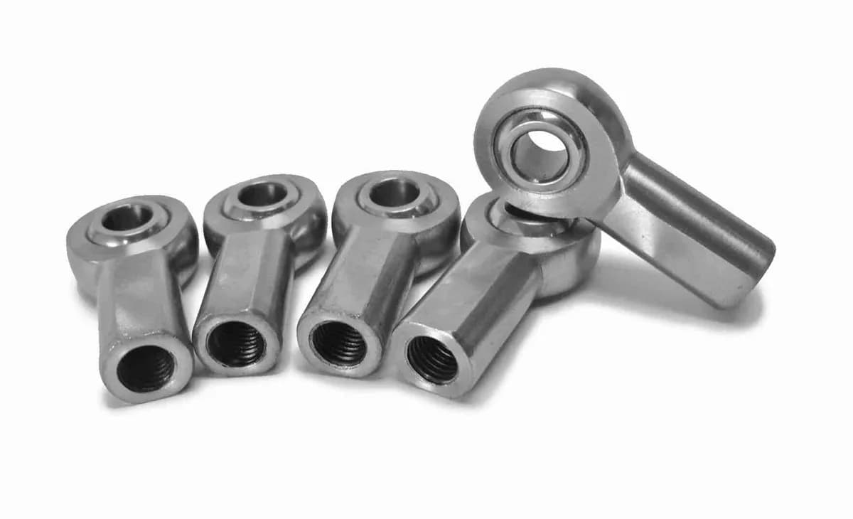 Metric Female Steel Housing, PTFE Race M14 x 1.50 RH 5 Pack