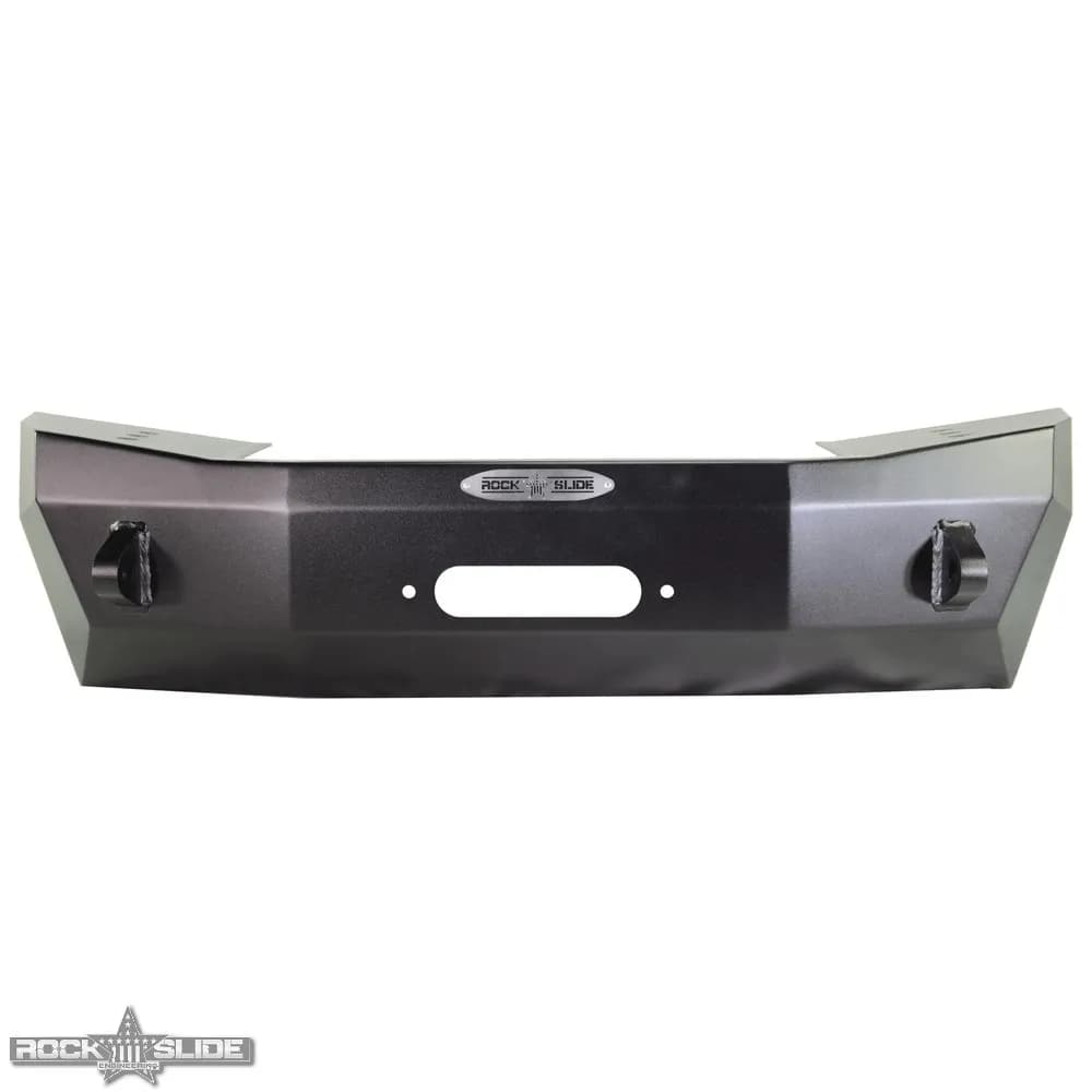 0718 Wrangler JK 24 Door Rigid Shorty Front Bumper / No Bullbar / With Winch P