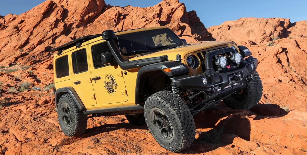 AEV Stamped Geometry Correction Brackets for JL Wrangler and JT Gladiator