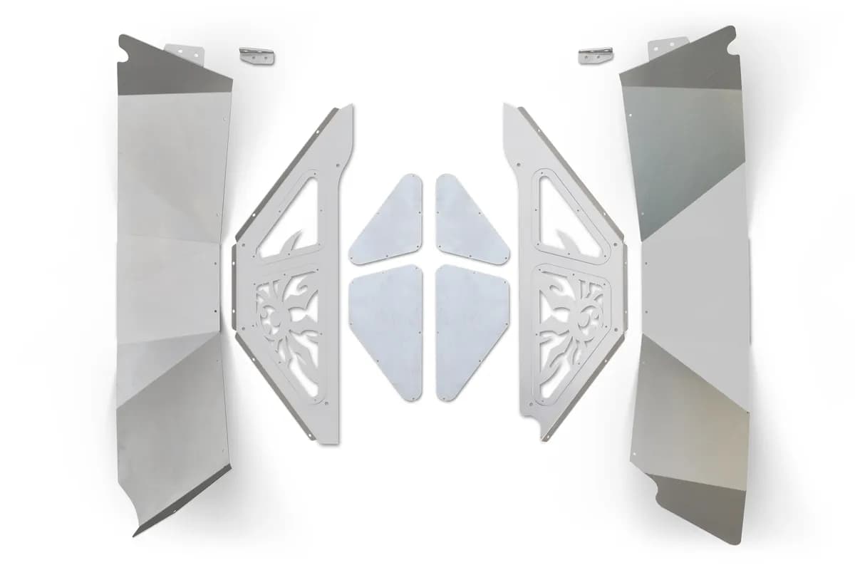 Poison Spyder Rear Inner Fenders - Bare - JK