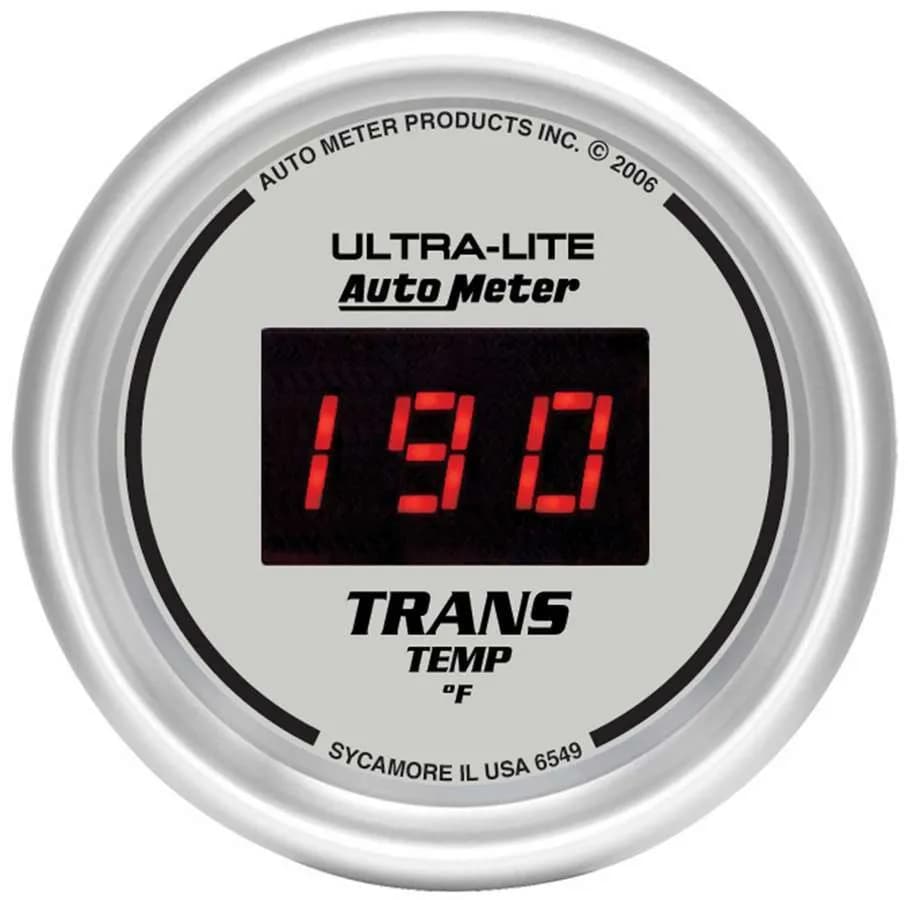 2-1/16 In. Transmission Temperature, 0-340 Fahrenheit, Ultra-Lite Digital