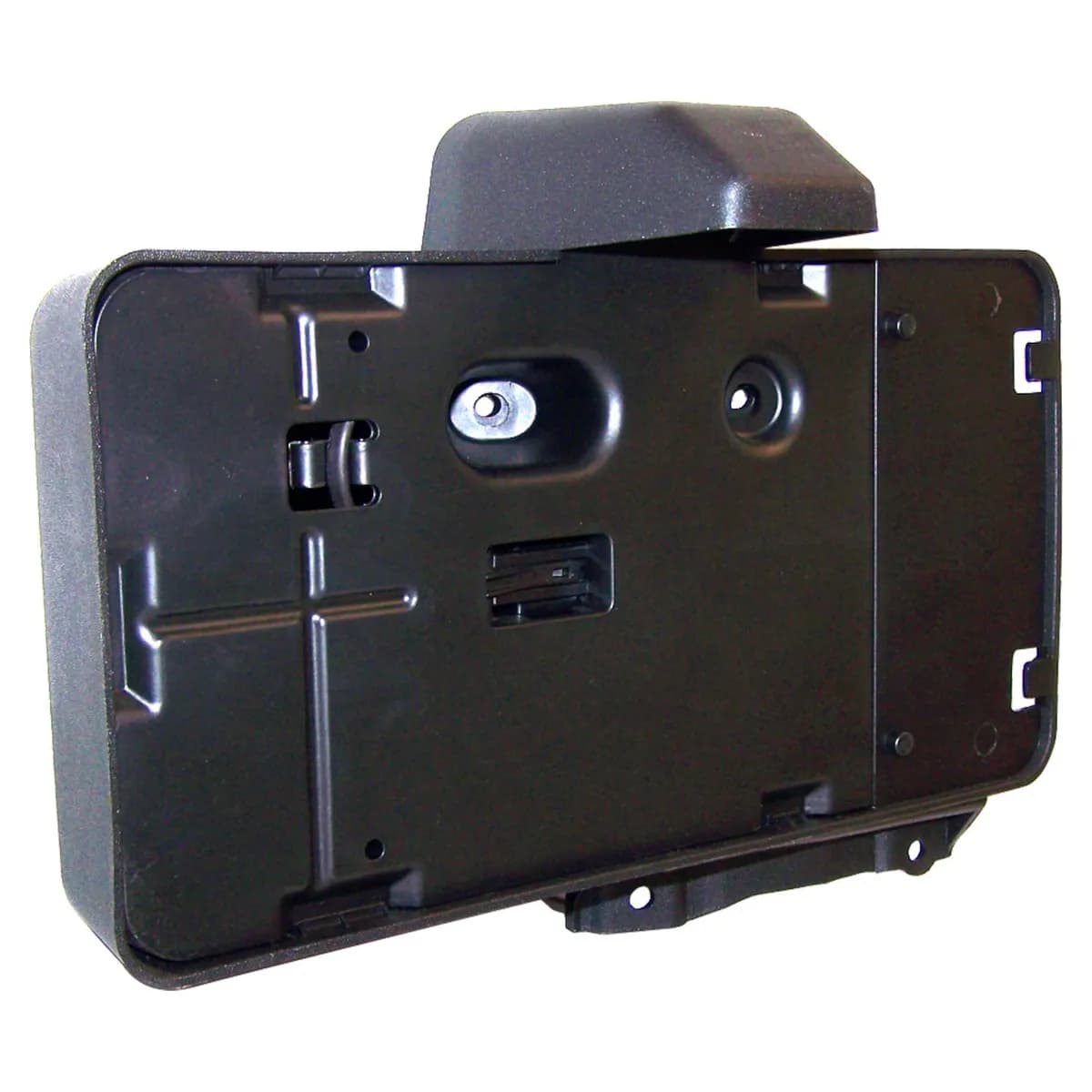 Crown Automotive Jeep Replacement 68064720AA Rear License Plate Bracket w/ Bulb for 2007-2018 Jeep JK Wrangler