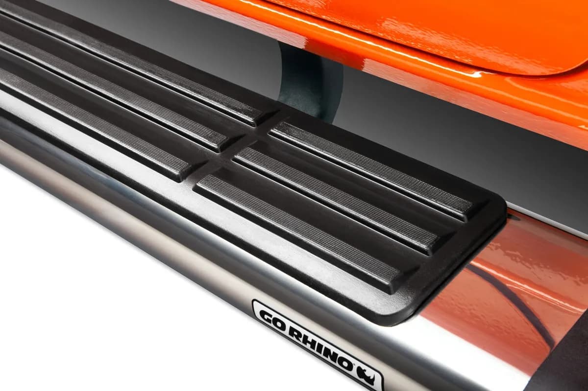 Go Rhino 686404580PS - 6 OE Xtreme SideSteps With Mounting Bracket Kit - Polished Stainless Steel