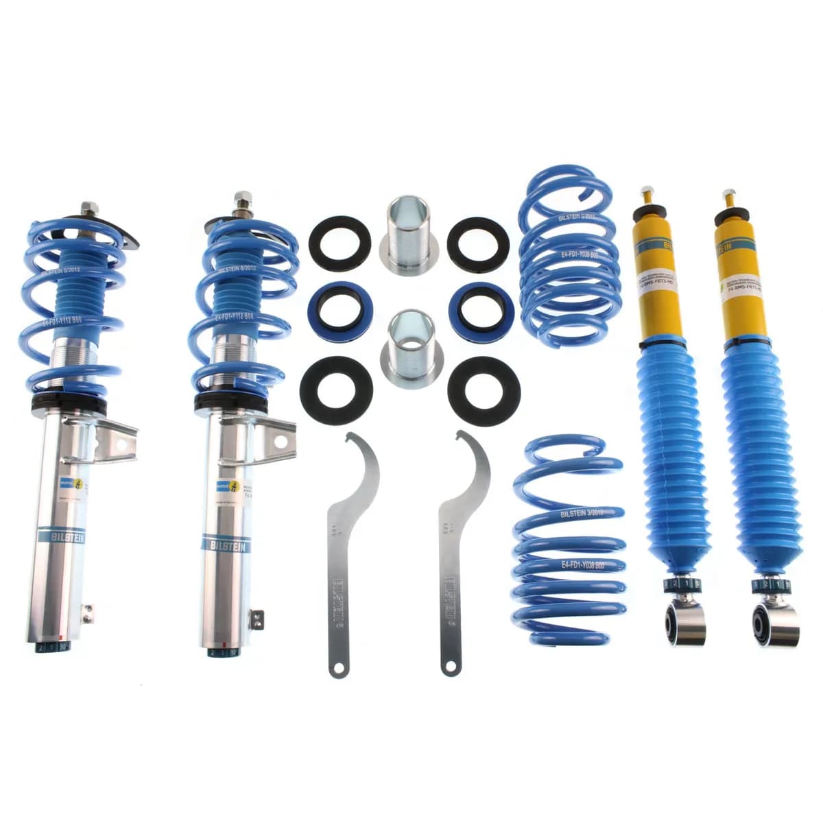 Front and Rear Volkswagen Beetle 2015-2012, Golf 2013-2010, GTI 2014-2010 B16 (PSS10) Suspension Kit