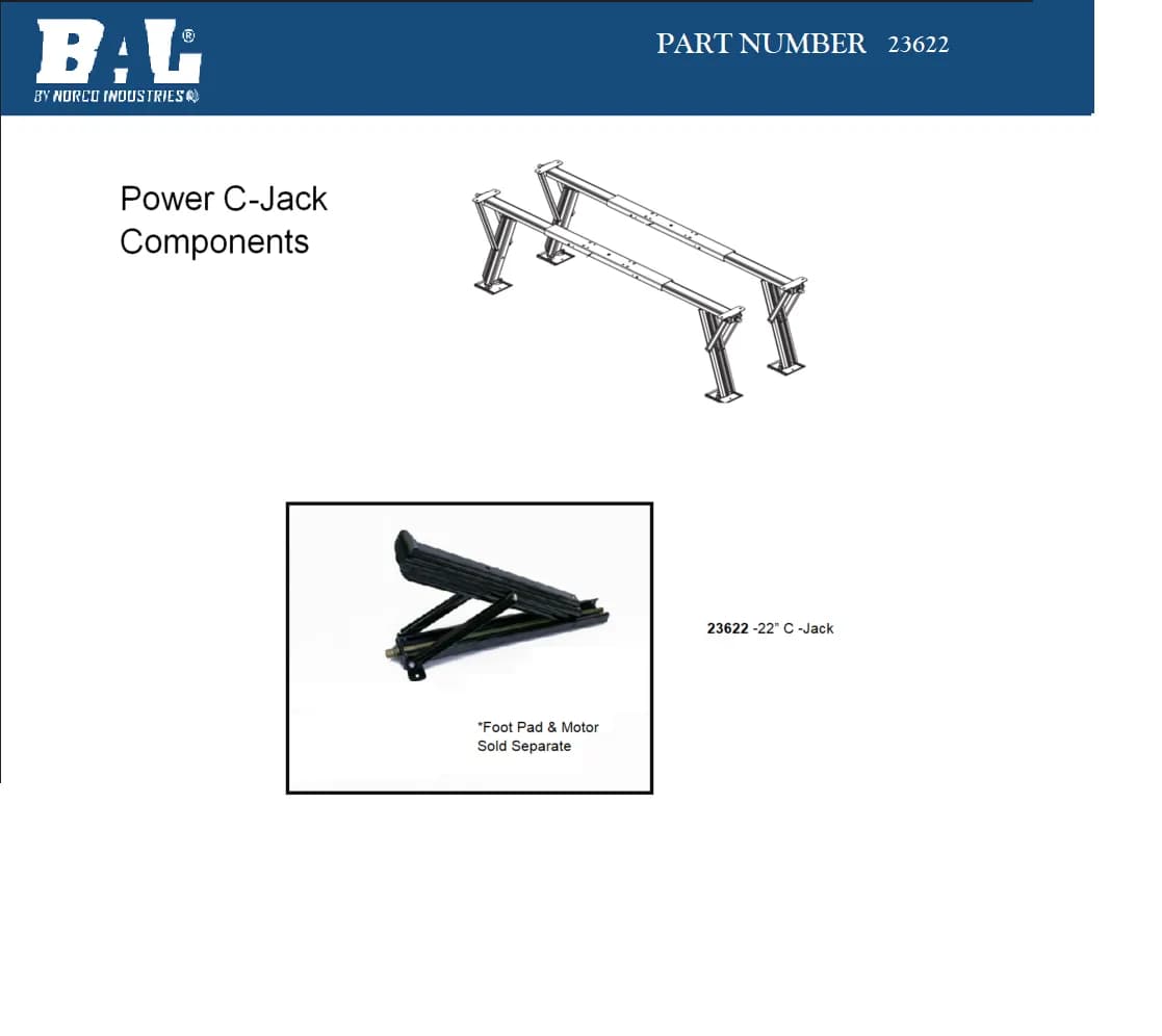 c Jack Replacement 22 in Manual