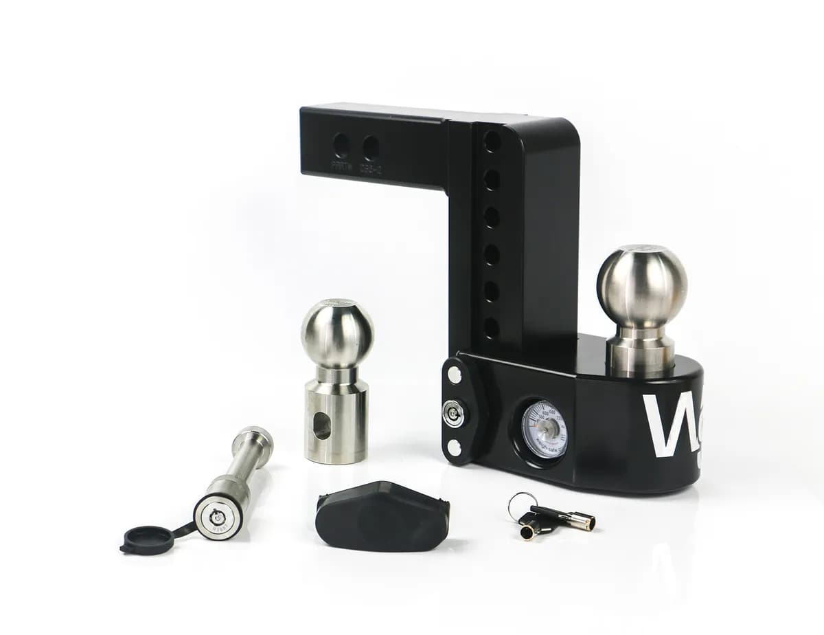 Cerakote 6in Drop Hitch With 2in Shank (10k/12.5k Gross Tongue Weight Rating) With Ws05