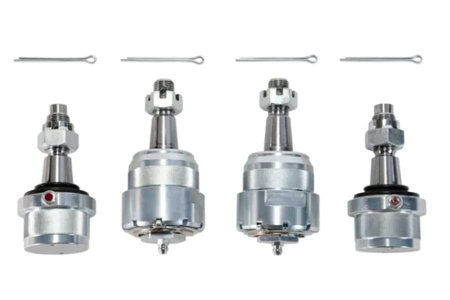 Dynatrac ProSteer Rebuildable Knurled Ball Joint Kit 2 Upper / 2 Lower - JK