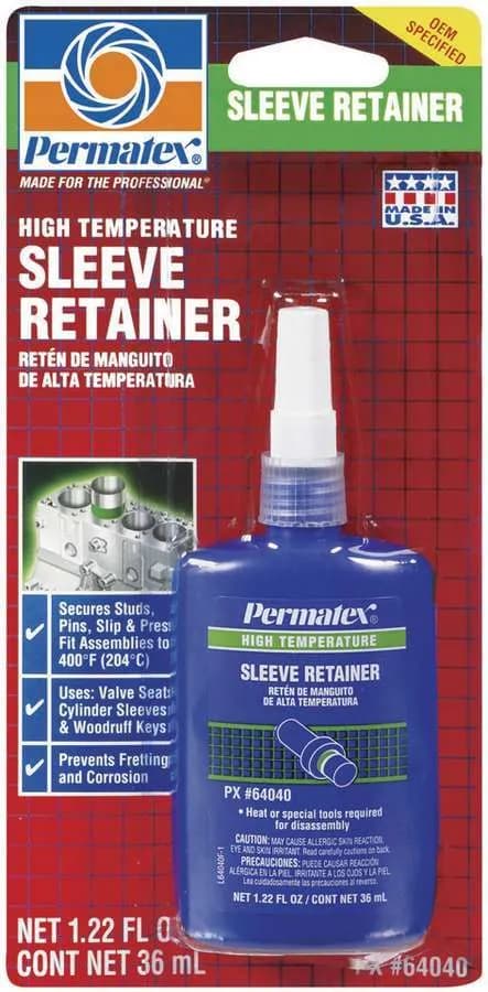 High Temperature Sleeve Retainer 36ml Tube