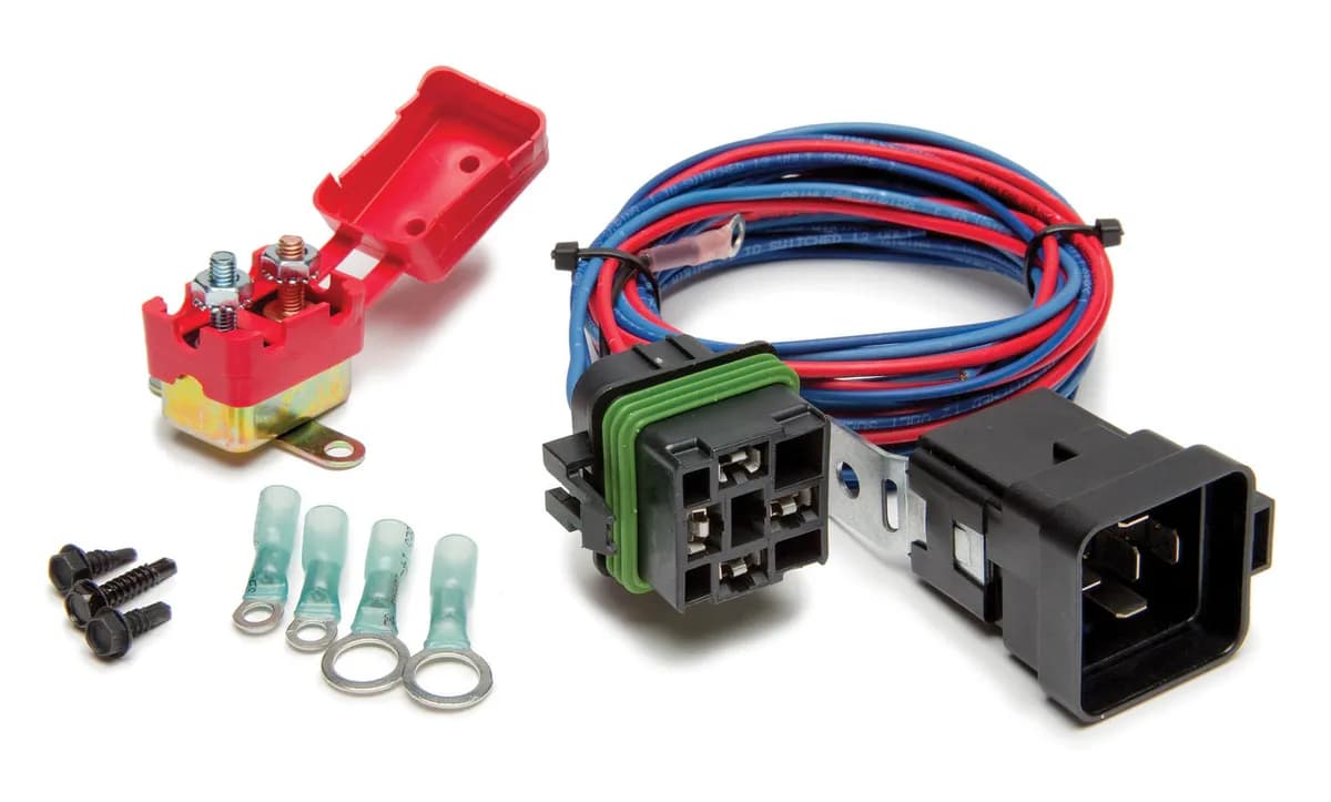 Weatherproof Water Pump Relay; Incl. Heavy Duty Relay/Circuit Breaker/Relay Base w/Harness/Extreme Condition Heat-Shrinkable Crimp-On Terminals/Mounting Hardware;