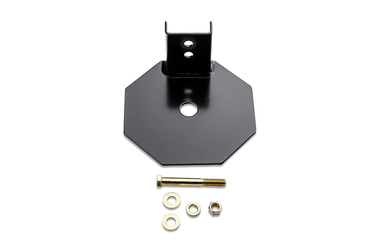 Light Brkt 6.5'' Teardrop Base Safety,Louvered,Open,LV,SM,TR,TL Fasteners Incld