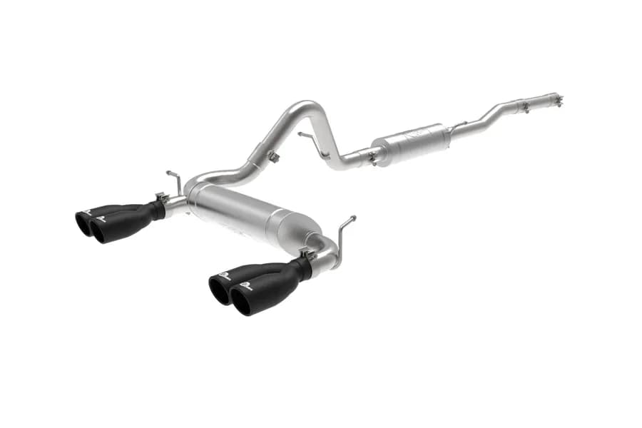 Vulcan Series 21/2 In 304ss Catback Exhaust System Black