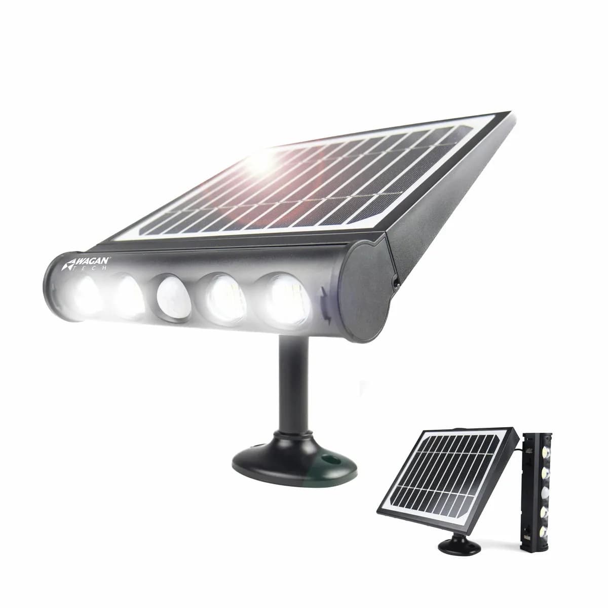 in & Out Detachable Solar Wall Light 1000 lm