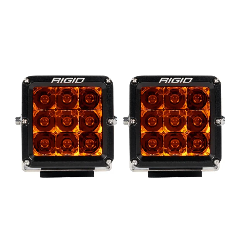 The Rigid D-Xl Amber Pro Offers Superior Amber Output For Extreme Weather; With a Rugged Lens; UV Coating; And Sleek Design-Combining D-Xl Spot And Amber Pro Tech For Pro-Grade Performance And Lasting Reliability.