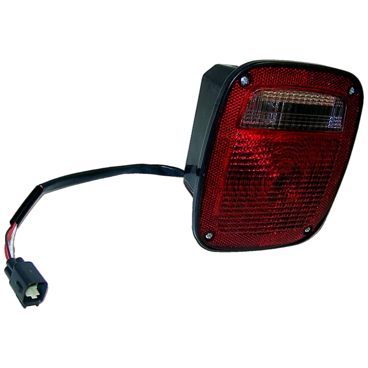 Crown Automotive Jeep Replacement 56018648AC Right Tail Lamp for Jeep 1998-2006 TJ Wrangler, Has Square 4-Prong Connector