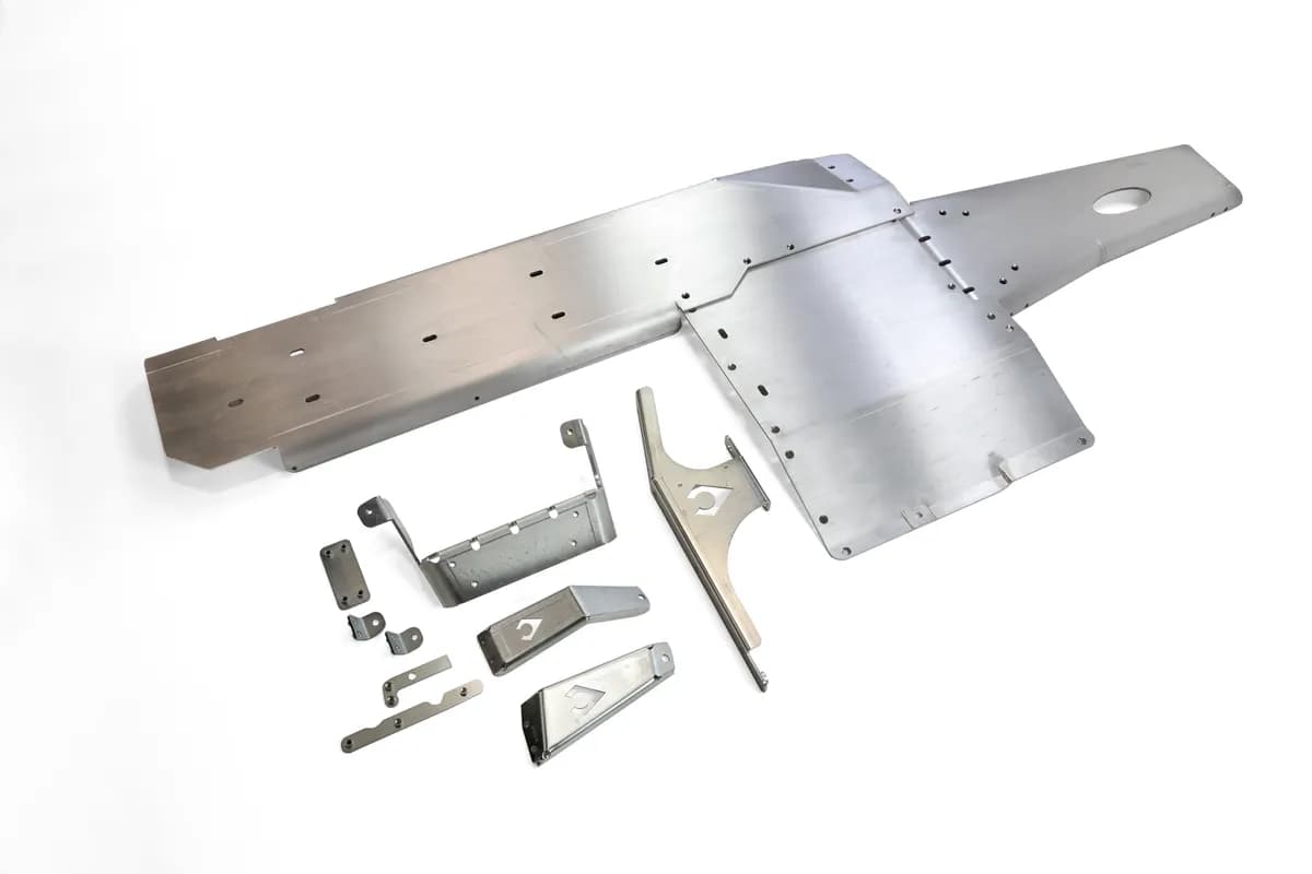 JK Under Armor 4 Door Bellypan Kit 07-11 Wrangler JK Unlimited Artec Industries