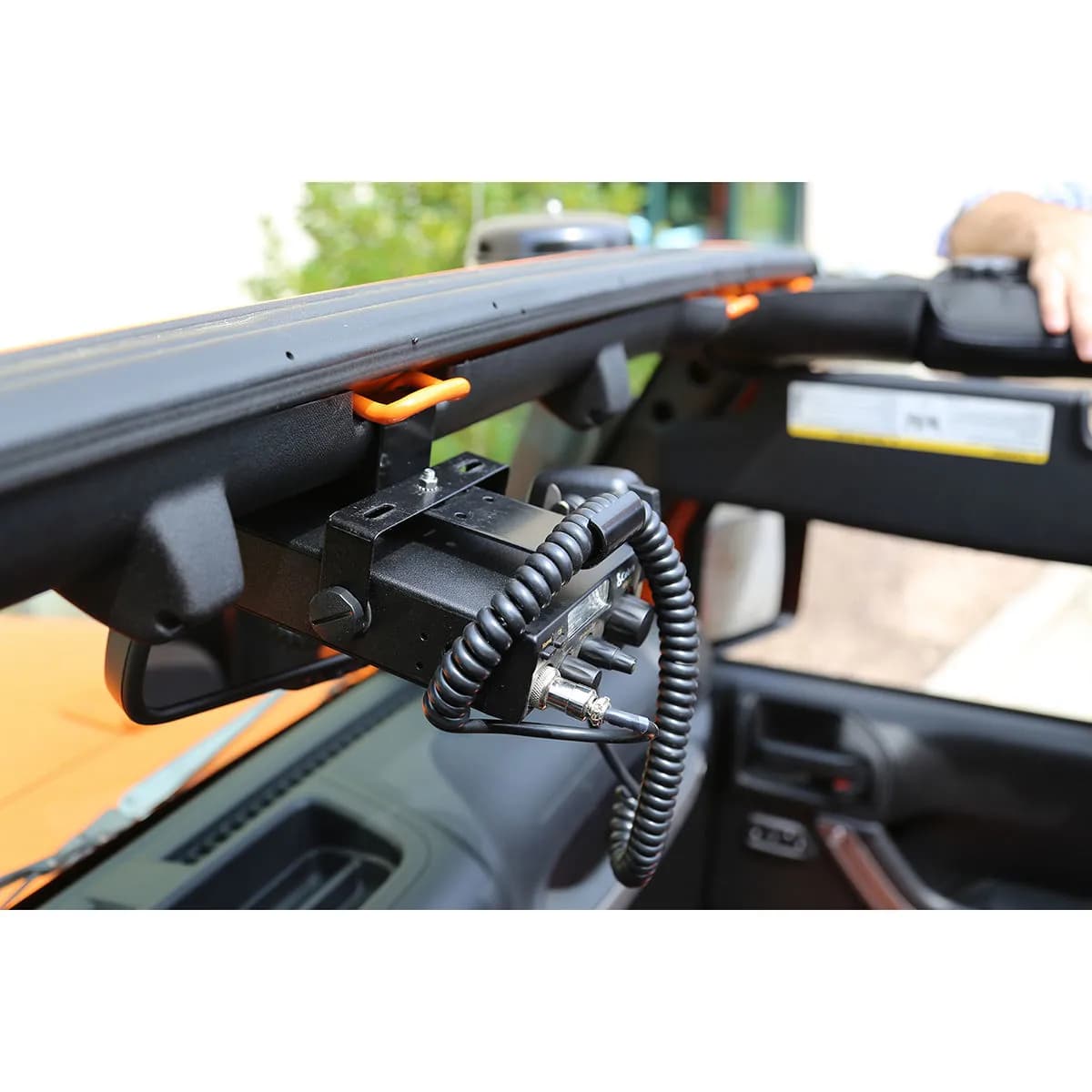 Rugged Ridge CB Radio Mount for 2007-2018 Jeep Wrangler JK