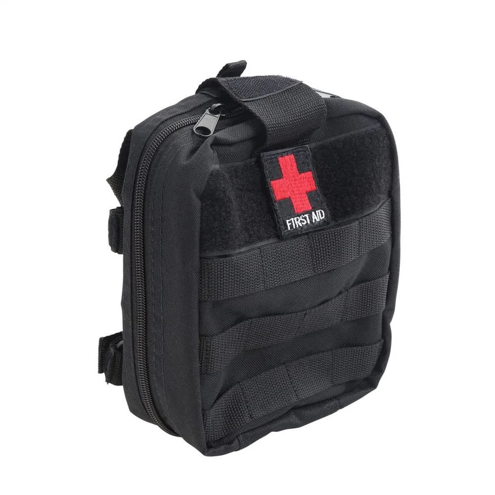 First Aid Storage Bag; Roll Bar Mounted; Black; First Aid Supplies Sold Separately