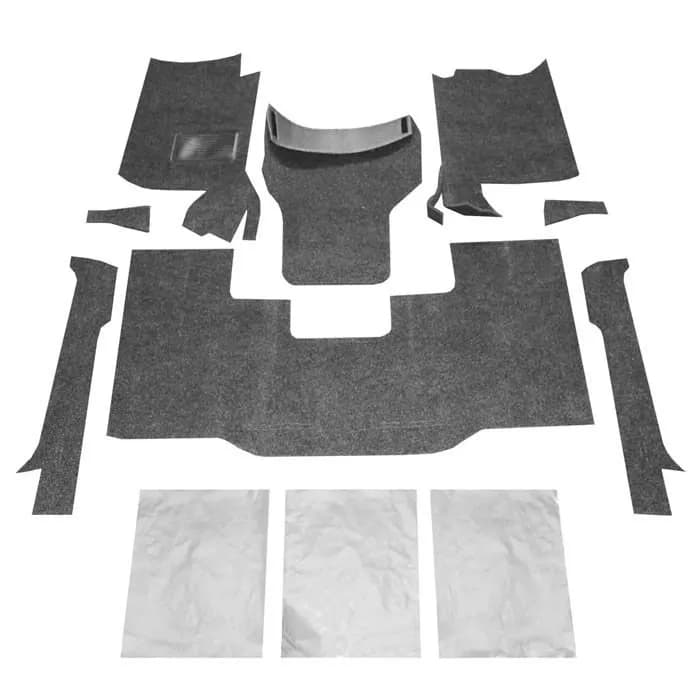 7695 Jeep Cj7/Yj Front Kit 8pc Floor Kit (Includes Heat Shields) Bedrug