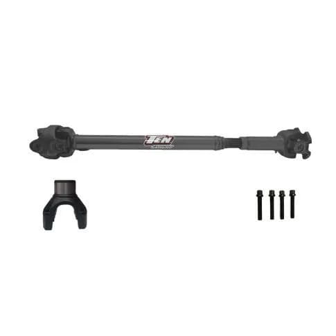 TEN Factory TFF1350-2190 JT Front 1350 Solid Chromoly CV Driveshaft [Half Round]