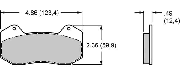 Wilwood CALIPERDP61.621.381.381.10 ROTOR