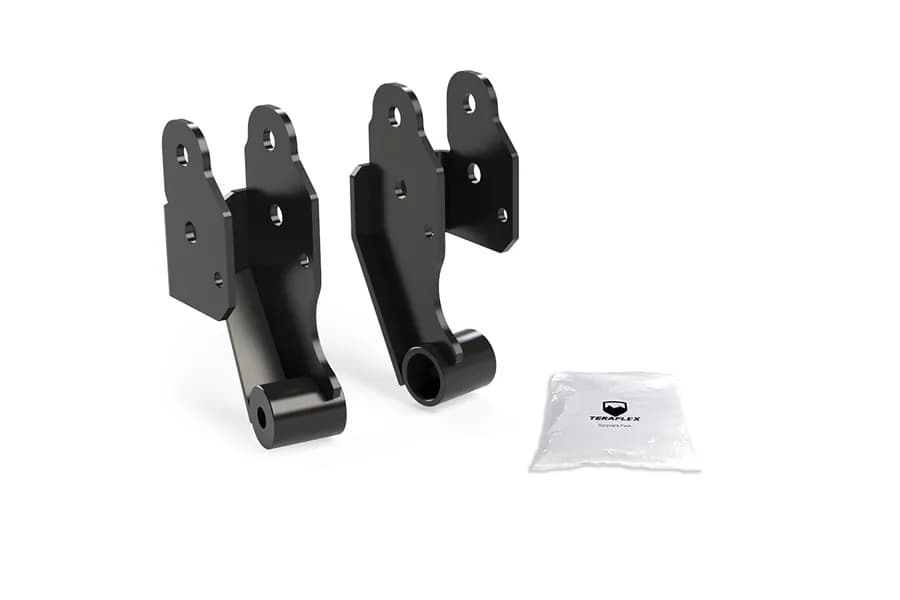 Teraflex Rear Upper Control Arm Extended-Travel Axle Bracket Kit - 1in+ Lift - JT