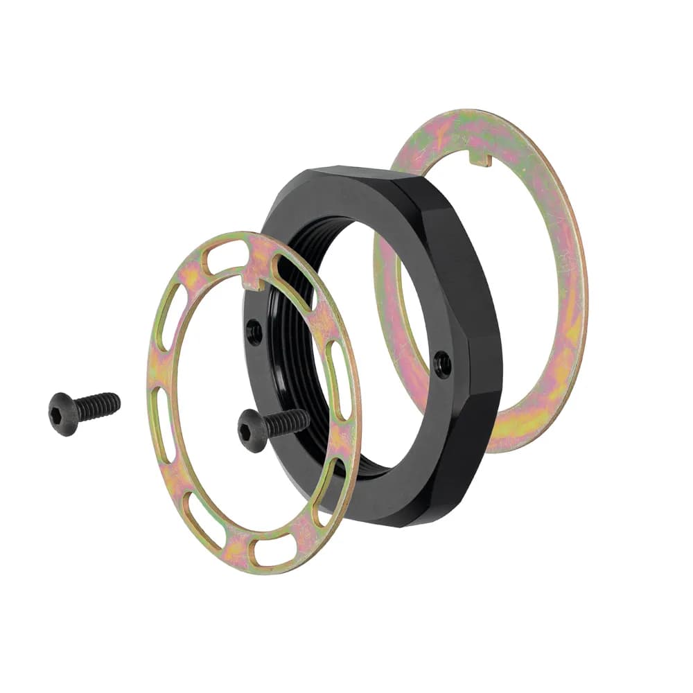 Wilwood Kit w5 Nut 1 Ton Spindle Lock Alum 230-18022