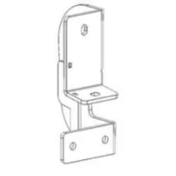 Go Rhino D64049TK - Dominator Xtreme D1,,D2, D6, DSS, DT Side Steps - Mounting Brackets Only - Textured Black