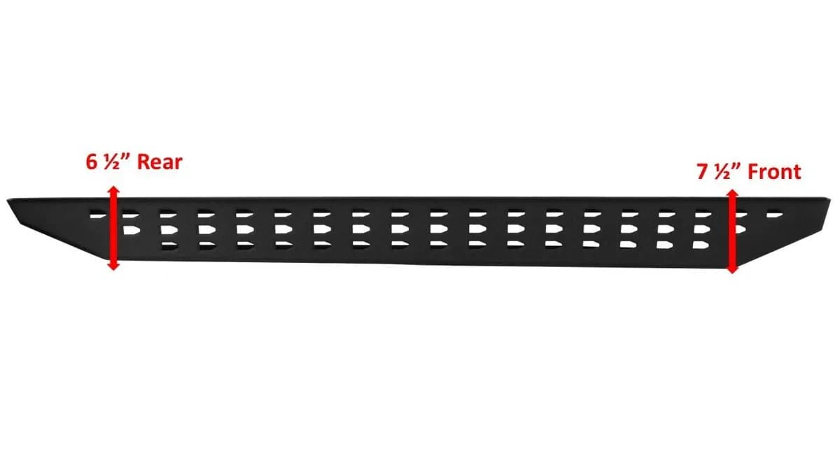 Go Rhino 69443973T - RB20 Running boards - Complete Kit: RB20 Running board + Brackets - Protective Bedliner coating