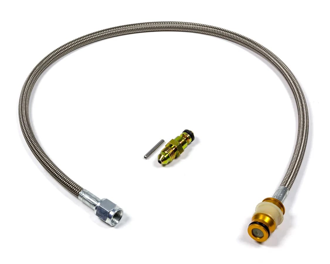 McLeod 139212 Stainless Steel Braided Line: Double -4 AN: Female: 30 in.