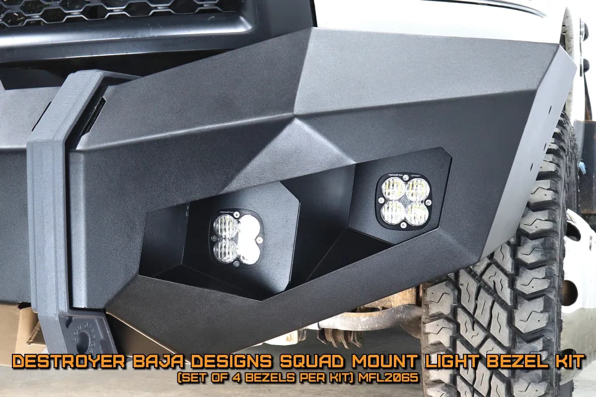 Destroyer Truck Baja Squadron Light Bezel Kit