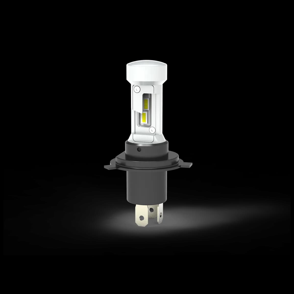 H4 Velocity Plus LED Headlight Bulbs Single Vivid Lumen