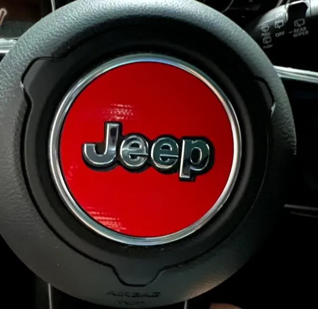 Hect Creations Steering Wheel Decals for Jeep - Universal Fit