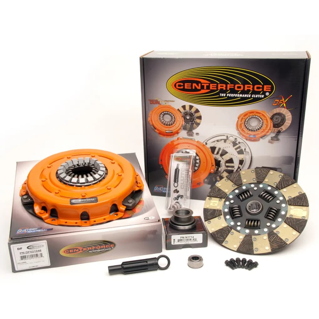 Centerforce Dual Friction ?, High Performance Clutch Kit, 588 ft/lbs Capacity, 10.4in Dia., 10-Spline, Fits Ford/Mercury Cars 4.6L/5.0L