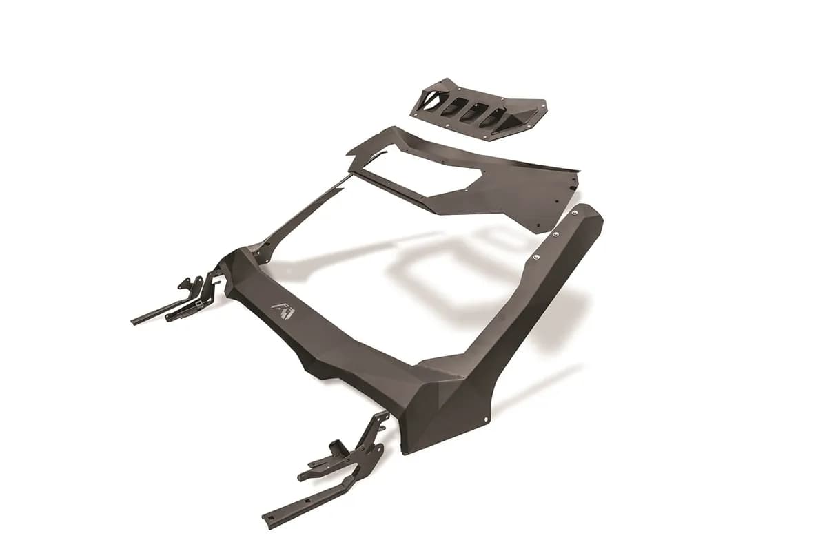 ViCowl Light Insert; 2 Stage Black Powder Coated; 4 Light Insert; For use w/ViCowl;