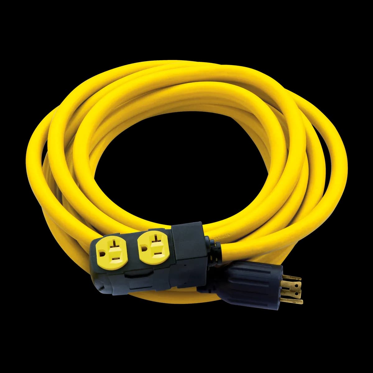 25ft 30amp 125/250v Generator Ext Cord W/Circuit Breakers