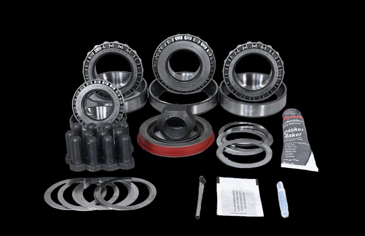 Dana 80 Rear Axle Ford Ring and Pinion Master Install Kit Revolution Gear